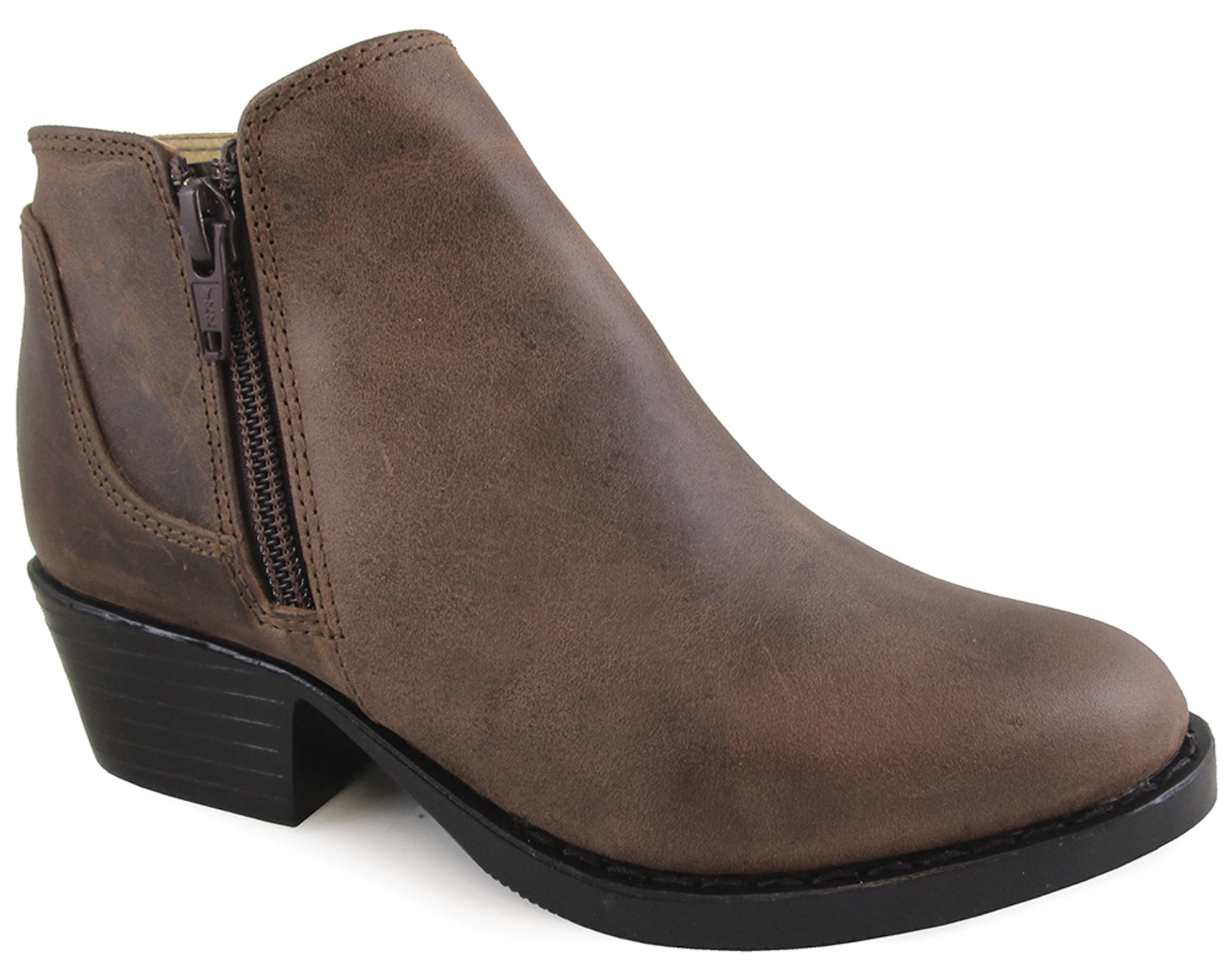 girls leather ankle boots