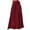 380#Deep Red, variant on Women Wide Leg Pants Linen High Waisted Floral Boho Palazzo Casual Flowy Tie Knot Trousers with Pockets