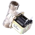 thumbnail image 1 of Solenoide DC12V G1/2 NC Válvula Solenoide Eléctrica De Latón Válvula De Entrada De Agua Normalmente Cerrada, 1 of 7