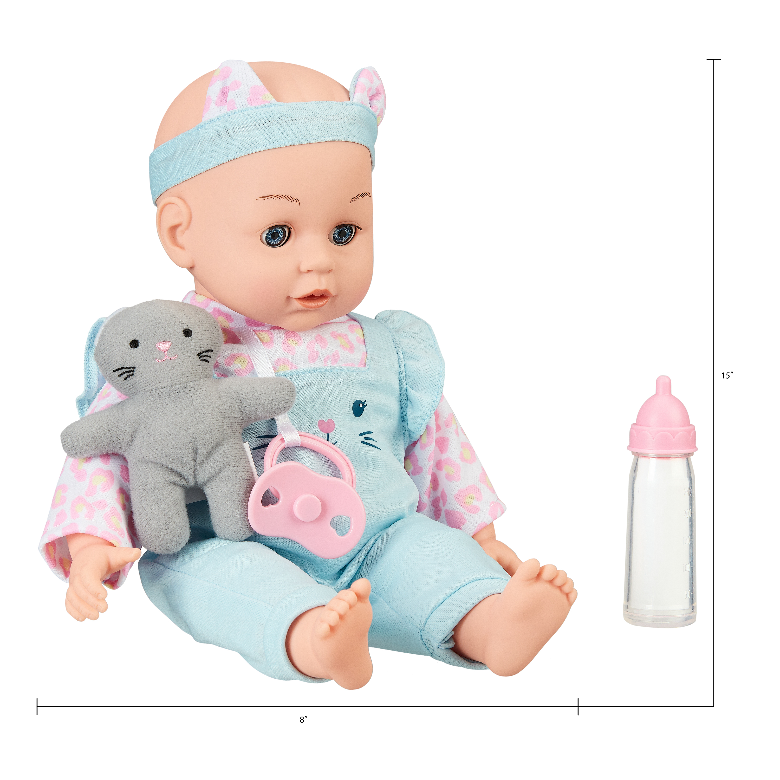 My Sweet Love Sweet Baby Doll Toy Set, 4 Pieces - image 5 of 5