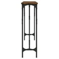 thumbnail image 3 of vidaXL Table Console Chêne Fumé 180x23x75 cm Bois Manufacturé, 3 of 5
