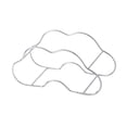 thumbnail image 1 of Soporte para platos, estante para almacenamiento de platos de acero inoxidable, estante para platos para despensa de comedor, 1 of 9