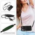 thumbnail image 5 of TECH CIRCLE Wallet Case with Card Holder For Galaxy A53 5G,Rotation Ring Stand PU Leather Shockproof Protective Slim Cover with Shoulder Strap for Women Men for Samsung Galaxy A53 5G 6.5" 2022,Black, 5 of 7