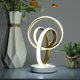 thumbnail image 4 of Luz de mesa LED en espiral Adaptador de EE. UU. Decoración de cabecera de metal moderna con (A), 4 of 9