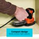 thumbnail image 3 of Detalle de la lijadora BLACK+DECKER BDEMS600, 1,2 A, 16.000 OPM, con cable, 3 of 6
