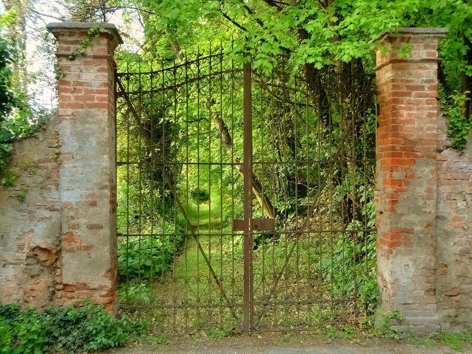 Threshold Gate Entrance Viale Park Parks Garden20 Inch By 30 Inch