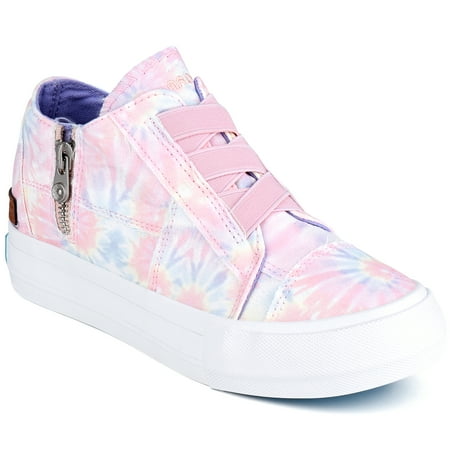 

JENN ARDOR Women Hidden Wedge Canvas Sneakers Slip on Flats Shoes Walking Shoes