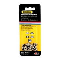 GENERAL TOOLS MFG 1266 6 Snap Fastener Refill
