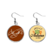 thumbnail image 1 of Alimentos de origen animal de langosta mariscos Pendiente del lóbulo de la joyería del pendiente de la hoja del otoño Unbranded M, 1 of 3