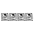 thumbnail image 1 of 4Pcs Stainless Steel Flush Mount D-Rings for Boats Trailers Trucks Floor Mount, 1 of 6
