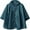 Deep Blue, variant on SaphiRose Hooded Rain Poncho Waterproof Raincoat Jacket for Adults with Pockets Black