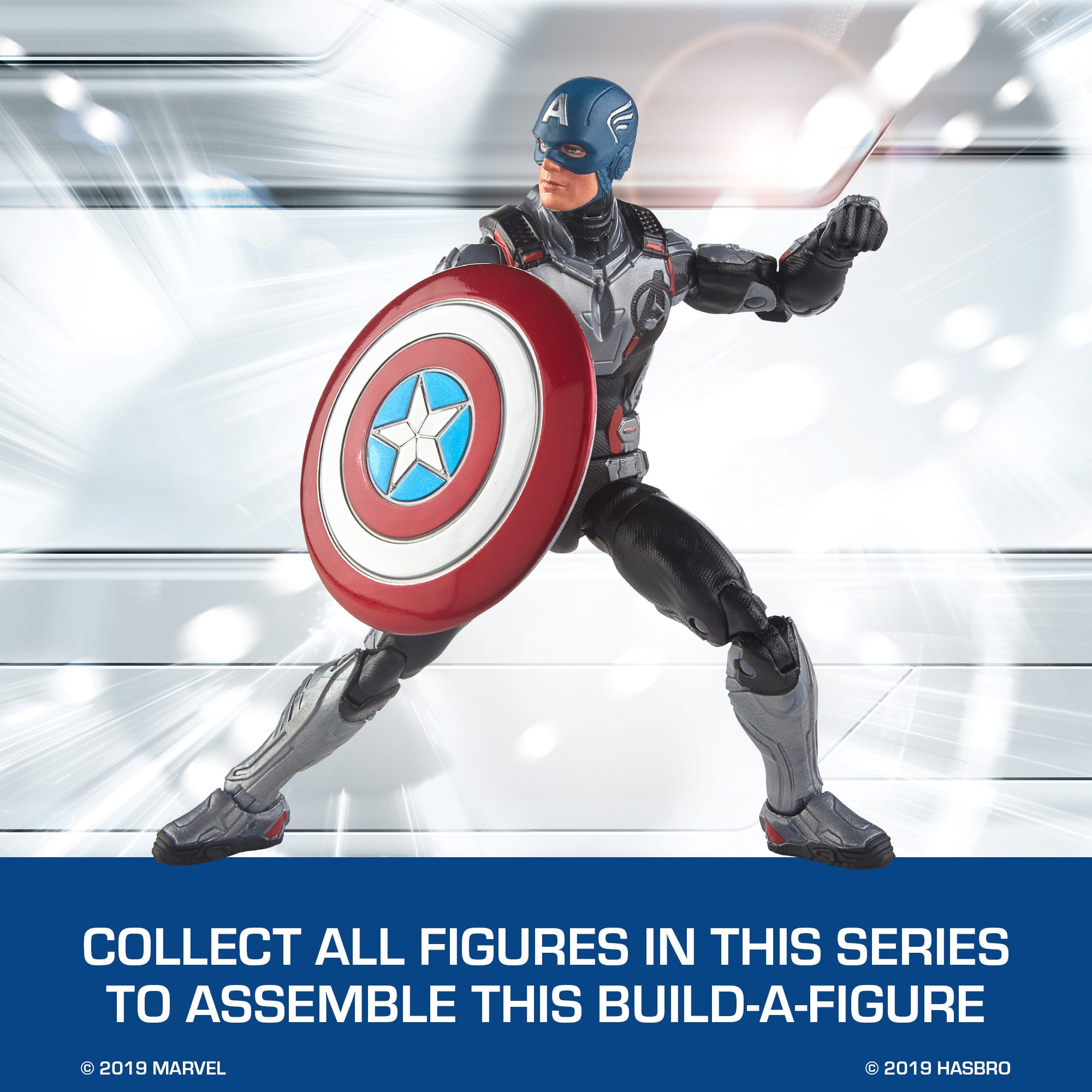 Marvel Avengers 4 Captain America Endgame Hasbro 6 Inch Figure 2019 for sale online 