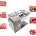 thumbnail image 5 of 5mm Blade Commercial Fresh Meat Cutter Slicer Shredder Dicer Desktop Type Steak Beef Pork Meat Lamb Cutting Machine 110V 500kg/h, 5 of 10