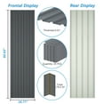 thumbnail image 5 of LZBEITEM 25 Pcs Galvanized Steel Corrugated Tin Roofing Panels, 16.77" x 60.63", 5 of 8