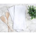 thumbnail image 6 of Ruvanti Flour Sack Towels 12 Pack 28 x 28 inches, Ring Spun 100% Cotton Flour Sack Dish Towels, Machine Washable, Absorbent Tea Towels - Flour Sack Kitchen Towels for Drying and Cleaning - White, 6 of 10