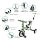 thumbnail image 3 of Triciclo Evolutivo The Baby Shop  4 en 1 Bicicleta de Equilibrio y Balance Verde -, 3 of 7
