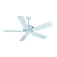 thumbnail image 1 of K10990-Craftmade Lighting-CXL Series - 52 Inch Ceiling Fan  White Finish with White Blade Finish, 1 of 11