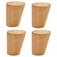 thumbnail image 2 of Patas de mesa de madera, 4 piezas Patas de madera de 15 cm Patas de muebles Patas de sofá con placas de montaje y tornillos para gabinete, sofá, mesa de café, mueble de TV y otras patas de muebles Adepaton Sillones y Reclinables, 2 of 7