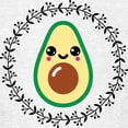 thumbnail image 3 of CafePress - Avocado Lover Kawaii T Shirt - Light T-Shirt Kids XS-XL, 3 of 4
