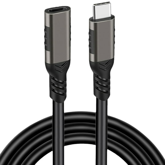 USB C Extension Cable 3.2 100W TypeC Male to Female 4K/60Hz Video Cable TypeC Extenders Data Cable
