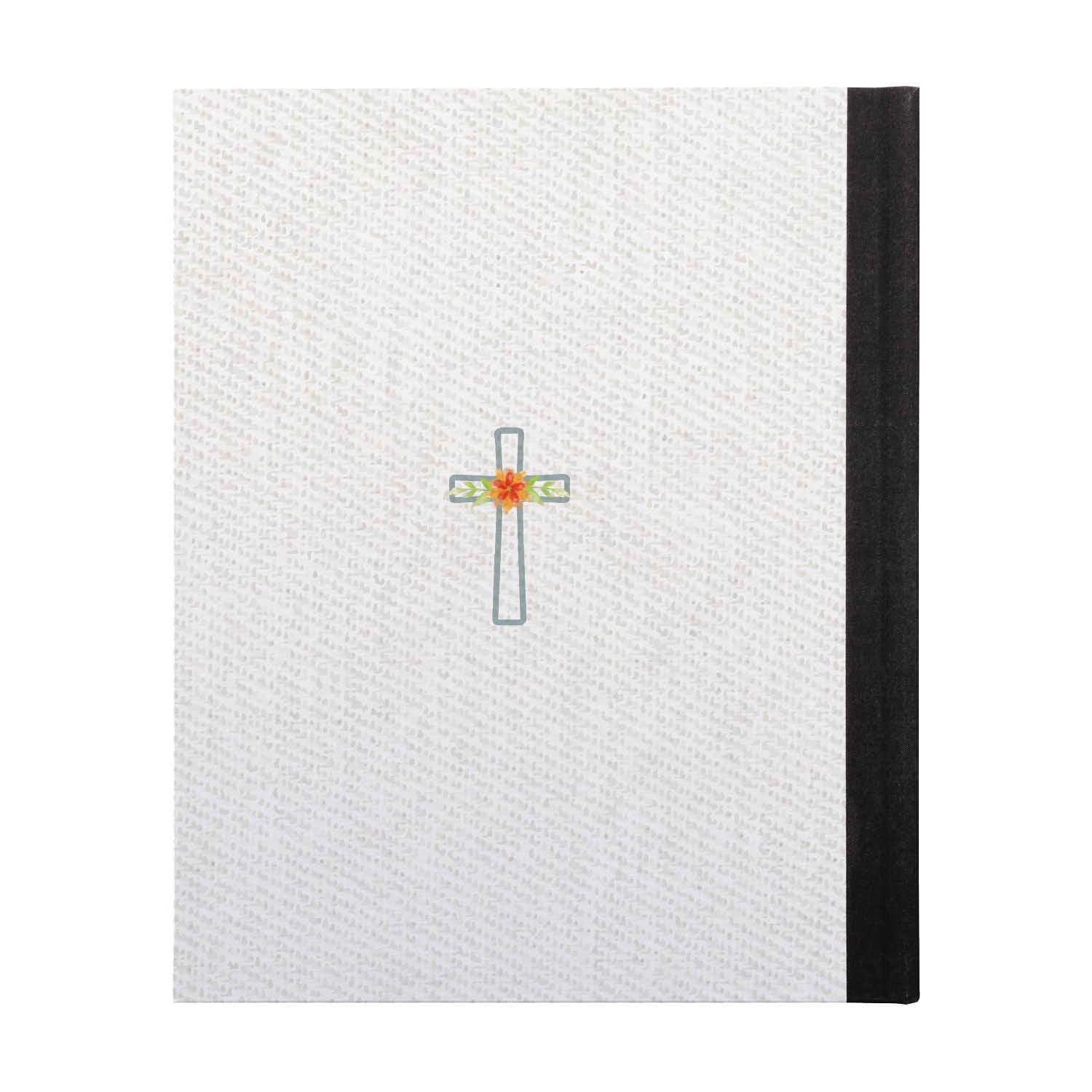 ASAP Always Say a Prayer Writing Notebook, 8.25x10, Fabric Cover, Fabric Bookmark, 96 Sheets