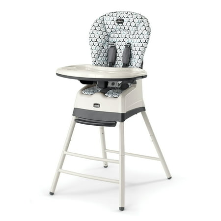 Chicco Stack 3-in-1 High Chair - Verdant (Grey/Green)
