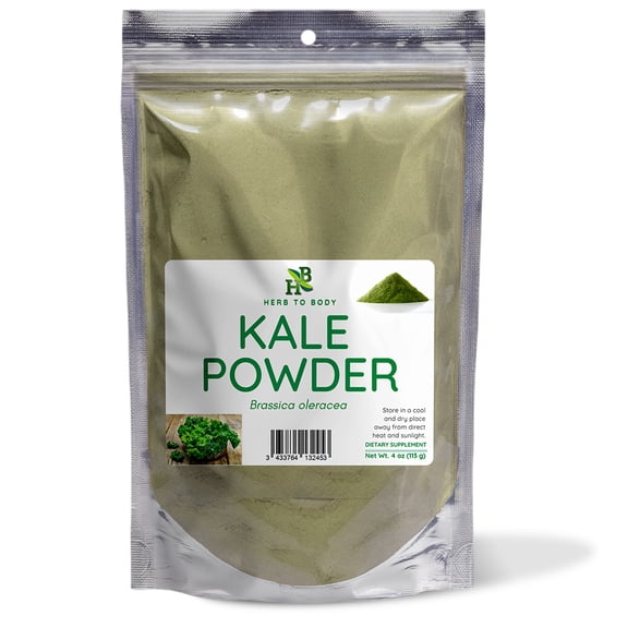 Herb To Body Kale Powder | Brassica Oleracea | Wildcrafted | 4oz