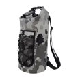 thumbnail image 4 of S SERENABLE Waterproof Dry Bag Multifunctional with Mesh Pocket Men Women Comfortable Floating Backpack Storage Bag for Swimming Kayaking Gray, 4 of 8