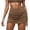 Khaki, variant on Ediodpoh Womens Skirts High Waist Tie Decoration A Line Pleated Short Skirt Versatile Basic Outfit for All Seasons Mini Skirts for Women Black One Size