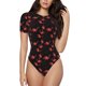thumbnail image 1 of Fotbe Flamingo Body de Mujer con Cuello Redondo y Mangas Cortas, Sin Mangas Ajustado, Suave, Cómodo y Básico-XX-Large, 1 of 7