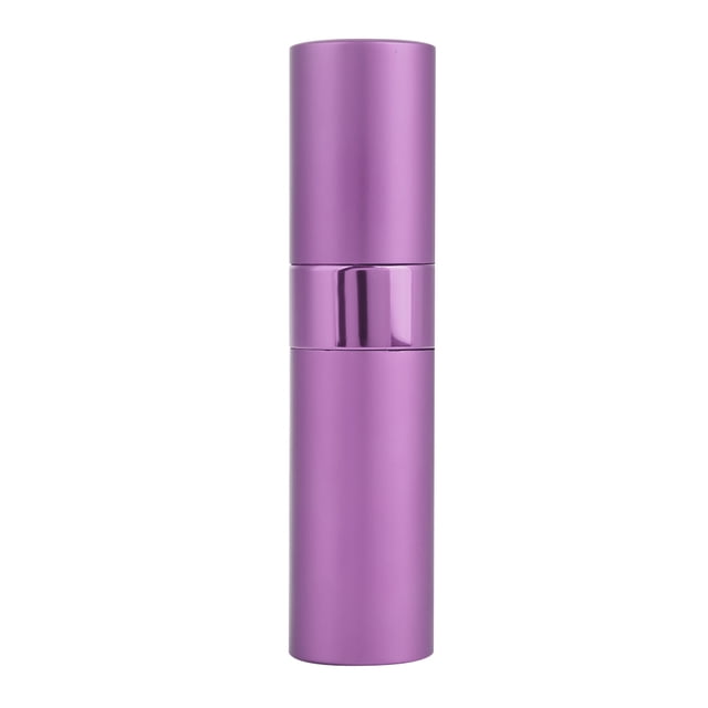 8ml Perfume Rotary Spray Bottle Travel Portable Refillable Perfume Atomizer Purple