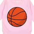 thumbnail image 3 of Inktastic Basketball Sports Ball Toddler Sweatshirt, 3 of 4