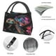 thumbnail image 4 of Fotbe Colorful Plant Turtle A Bolsa Térmica Portátil con Estampado, Bolsa de Entrega de Alimentos Aislada, Bolsa Reutilizable de Gran Capacidad para Comidas y Supermercado, 4 of 6
