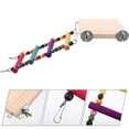 thumbnail image 2 of Bird Hanging Ladder Bird Standing Perch Parrot Perch Stand Wooden Bird Platform, 2 of 8