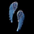 thumbnail image 1 of 1 Par de Pendientes Colgantes de ángel con Forma de Joyería para Mujer Y , Accesorios de Noche, Fernando  Pendientes cristalinos del Rhinestone, 1 of 8