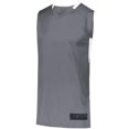 thumbnail image 1 of Step-Back Basketball Jersey, Dark Green & White - Small, 1 of 1