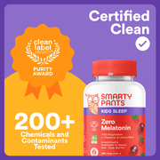 SmartyPants Kids Sleep with Zero Melatonin Gummies, 60 Ct