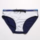 thumbnail image 5 of Bañador de hombre adulto con estampado triangular, pantalones de playa transpirables, 5 of 5