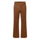thumbnail image 5 of Pantalones acampanados de pana para hombre: color liso informal, diseño con múltiples bolsillos, cintura elástica para uso profesional o vacacional., 5 of 8