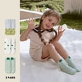 thumbnail image 1 of Girls Knee High Socks/Cable Knit/Ribbed School Uniform Socks 3 Pack Seamless Tub, 1 of 5