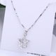 thumbnail image 2 of Estilo coreano Exquisito Hueco Estrella Colgante Collar Mujeres Clavícula Joyas, 2 of 4