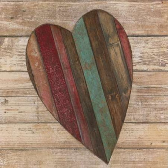 Heart Canvas Art - Tava Studios ()