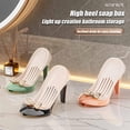 thumbnail image 4 of Price cut Creative High Heels Soap Box, Soap Dish For Shower, Self Draining Soap Dish, Keep Soap Bars Dry Holder, Soap Holder, Suction Cup Soap Dish For Shower, Bathroom, 4 of 5