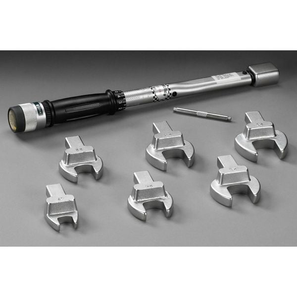 Yellow Jacket Interchangeable Torque Wrench,8-13/16" 60650