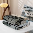 thumbnail image 5 of Erosebridal RV Camper Zipper Queen Comforter Set with Fitted Sheet and 2 Pillowcases, Camp More Worry Less Print Zipper Bedding Set, Gray, 5 of 7