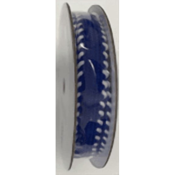 Hillfolk WS Navy and White Sewing Trim Ribbon - 1 Yard