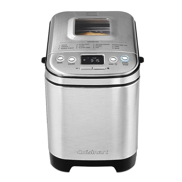 Máquina de Pan Cuisinart Compacta Silver