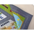 thumbnail image 4 of KC CUBS Playtime Collection Country Farm Road Map With Construction Site Educational Learning Area Rug Carpet For Kids and Children Bedroom and Playroom (3' 3" x 4' 7"), 4 of 5