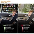 thumbnail image 5 of Parasol autoadhesivo para coche con protección UV, bloquea los dañinos rayos ultravioleta para bebés, adultos y perros - 2 piezas (color), 5 of 5