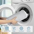 thumbnail image 2 of Avoalre Shoe Washing Bag, Fluffy Fibers 360° All-Around Cleaning Shoe Laundry Bag, Top Hidden Zipper, Durable & Reusable for All Shoe Types, 2 of 8